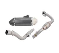 Silencieux D'échappement Slip-on pour Moto Cross pour CRF300L pour Rally pour ABS 2021-2025 DB Killer Silencieux(Style 4)