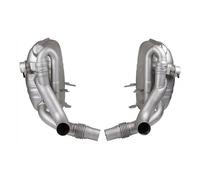 Silencieux d'échappement sport à valves DANSK en inox pour Porsche 911 type 997 Carrera phase 1 (2005-2008) - style origine