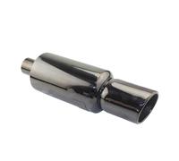 Silencieux D'échappement Système D'échappement Voiture Moto, Tuyau, Silencieux, Embout Universel Acier Inoxydable, Diamètre Intérieur(TITANIUM 51MM)