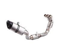 Silencieux d'échappement Tuyau Système D'échappement De Moto Escape Slip Pipe Connect Système D'échappement De Moto Complet D'origine Pour MT09