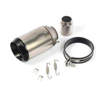 Silencieux D'échappement Universel 51mm Fibre Carbone Moto Pour BMW S1000XR Pièces Rechange Modifiées système(Type C)