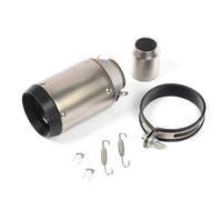 Silencieux D'échappement Universel 51mm Fibre Carbone Moto Pour Yamaha FZ6 Pièces Rechange Modifiées système(Type A)