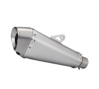 Silencieux D'échappement Universel 51mm Moto 100cc-1000cc ATV GP Scooter Pour Honda PCX125 Pièces Rechange Modifiées système(Skyblue)
