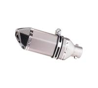 Silencieux D'échappement Universel 51mm Moto Pour Honda CBR300 Pièces Rechange Modifiées Acier Inoxydable système(TYPE-D)