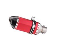 Silencieux D'échappement Universel 51mm Moto Pour Suzuki GSR600 Pièces Rechange Modifiées Acier Inoxydable système(TYPE-A)