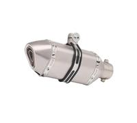 Silencieux D'échappement Universel 51mm Moto Pour Suzuki GSR600 Pièces Rechange Modifiées Acier Inoxydable système(TYPE-E)