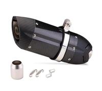 Silencieux D'échappement Universel 51mm Moto Pour Yamaha FZ6N R1 R3 Accessoires Remplacement Modifiés Acier Inoxydable(TYPE-K BIG)