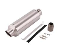 Silencieux D'échappement Universel 51mm Moto Système D'échappement Pour Yamaha R1 Pièces Rechange Modifiées système(Type E)