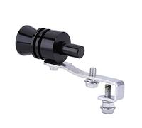 Silencieux D'échappement Universel en Aluminium Turbo Sound Sifflet de Tuyau Silencieux D'échappement de Son Turbo de Voiture Simulateur de Soupape de Soufflage Automatique(#1)