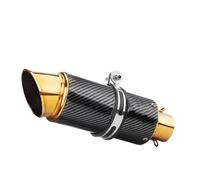 Silencieux D'échappement Universel Moto 51mm Acier Avec DB Killer Pour Yamaha MT07 MT09 Pièces Rechange Modifiées système(TYPE-E)