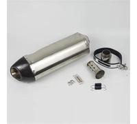 Silencieux D'échappement Universel Pour Moto 51 Mm Pour CBR1000 Pour Tmax530 F650GS Pour R6, Z900, Z250 Accessoires moto(Style 1)