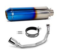 Silencieux D'échappement Universel Pour Zuma, Moteur Réservoir Pour GY6 150cc 200cc Pour Scooter Pour 125cc Système Complet Avec Tuyau DB Killer Tuyau d'échappement à enfiler(B)