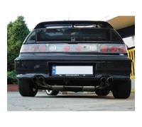 Silencieux Duplex Ulter Honda Crx 1987-1992 1.6i 4x80mm Rond-35803032