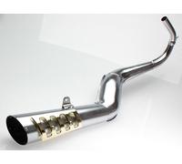 Silencieux Échappement Chrome Giannelli Aprilia AE 50 Rouge Rose Classic 1991>