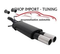 SILENCIEUX ÉCHAPPEMENT CITROEN C4 / C4 COUPE DE 2004 A 2010 2*76MM