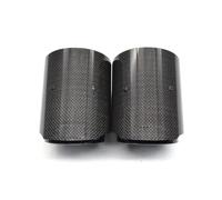 Silencieux Échappement Embout De Silencieux D'échappement En Fibre De Carbone Pour BMW G20 G21 320i 330i ID 65 Mm 2 Pièces/lot(D ID65MMOD101MM)