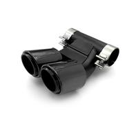 Silencieux Échappement Embout Silencieux Pour 718 Pour Cayman Pour Boxster 982 2016-Up Système Échappement À Trois Couches, Double Embout D'échappement(Dark Grey)