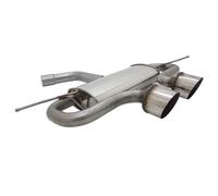 Silencieux echappement inox X-trem VW Golf 5 03/08 - 100mm MS Look R32-32577477