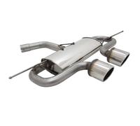 Silencieux echappement inox X-trem VW Golf 6 08/14 - 100mm SR Look R32-32577552