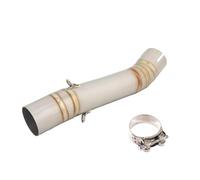 Silencieux Échappement Moto Compatible Avec SUZUKI Pour GSX250 Pour GSX250R Pour DL250 Échappement De Moto Pour Systèmes D'échappement Silencieux 51 Mm Tuyau De Liaison Intermédiaire Silencieux