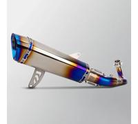 Silencieux échappement moto Système D'échappement Complet Titane Moto Pour XMAX300 Pour XMAX 2017-2024 Collecteur Liaison Avant Silencieux Avec DB Killer