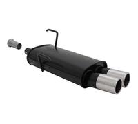SILENCIEUX ÉCHAPPEMENT PEUGEOT 206 / 206CC, Pour motorisation : 1,1 / 1,4 / 1,6 16v Prévoir découpe du pare choc