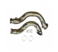 Silencieux Échappement Pour BMW Pour 335I N54 Systèmes D'échappement DOWN PIPES Collecteur D'échappement De Course À Tube Long En Acier Inoxydable