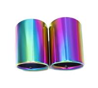 Silencieux Échappement Pour BMW X1 F48 2 Pièces/lot Silencieux Arrière Garniture D'échappement Embout Tuyau(Colorful)