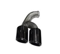 Silencieux Échappement Pour Cayenne Silencieux 958.2 2015-2017 Mise À Niveau Du Tuyau échappement Pour Cayenne GTS Embout Tuyau échappement Acier Inoxydable(armée verte)