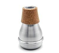 Silencieux en aluminium léger pour trompette d'entrainement - Convient pour instruments de musique de rechange - Bouton de sourdine physique - Mèche Denis pour réunion violoncelle, violon nasal