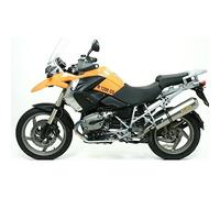 Silencieux en aluminium Maxi Race Tech Dark, Embout en acier inoxydable Arrow avec ABE