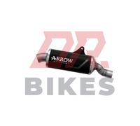 Silencieux En Aluminium Noir Arrow Indy Race EVO Pour Suzuki V-STROM 800DE 2023