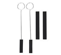 Silencieux en caoutchouc (avec poignée), 4 pièces en caoutchouc en forme de coin muet Set Piano Tuning Mute Keyboard Maintenance Instrument Accessoires Convient pour la réparation et l'accord de piano