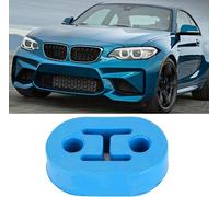 Silencieux étrier d'échappement, pas facile bleu universel 1/2 '' 4pcs 12mm-1/2 '' automobile pour voiture