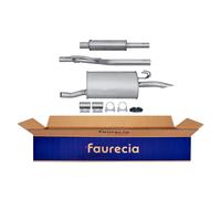 HELLA 8Ld 366 028-691 Silencieux Arrière - Easy2Fit® Kit - Arrière - À Trois Pièces - Kit Avec Pièces D'Assemblage