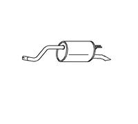 Silencieux final 01.96070 MTS pour FIAT PUNTO