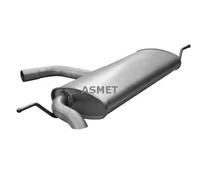 Silencieux final 03.118 ASMET pour VW TOURAN