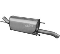 Silencieux final 05.277 ASMET pour OPEL ZAFIRA A Monospace