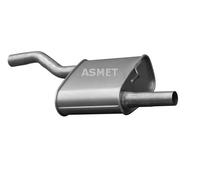 Silencieux final 07.135 ASMET pour FORD FOCUS I A trois volumes