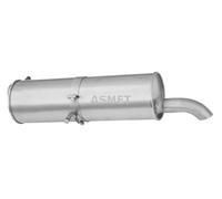 Silencieux final 08.030 ASMET pour CITROËN PEUGEOT