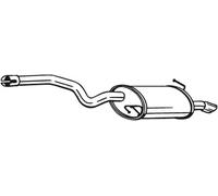 Silencieux final 105-229 BOSAL pour AUDI A4 B6 A4 B6 Avant A4 B7 A4 B7 Avant