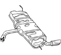 BOSAL 105-503 Silencieux arrière