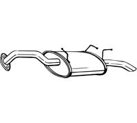 Silencieux final 145-099 BOSAL pour NISSAN PRIMERA Break