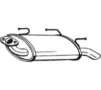 Silencieux final 145-611 BOSAL pour NISSAN ALMERA II