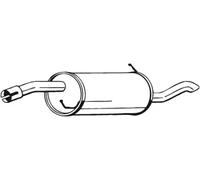 Bosal Silencieux arrière 154-201