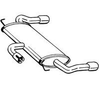 Bosal Silencieux arrière 154-505 pour Ford Kuga II (DM2)