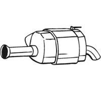 Silencieux final 165-023 BOSAL pour HYUNDAI i10 I