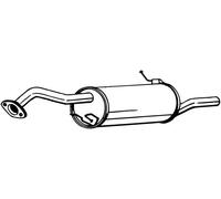 Silencieux final 171-327 BOSAL pour MAZDA 323 S VI A trois volumes