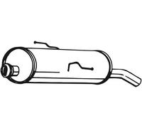 Silencieux final 190-199 BOSAL pour PEUGEOT 206+