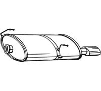 Silencieux final 190-619 BOSAL pour PEUGEOT 206 SW 206 CC